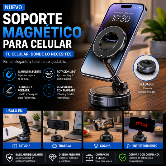 Soporte Magnético Premium para Celular